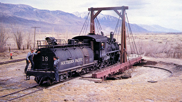 Southern Pacific 18 Steam Locomotive 